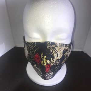 Lucky Koi fish face mask - size small
